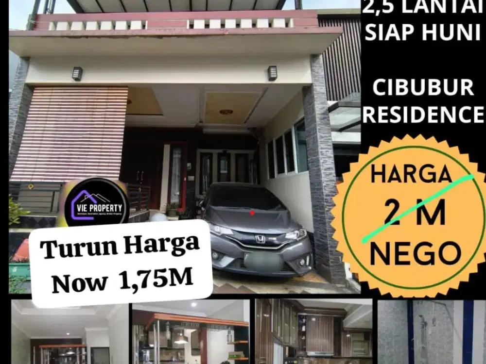 TURUN HARGA RUMAH DI CIBUBUR RESIDENCE