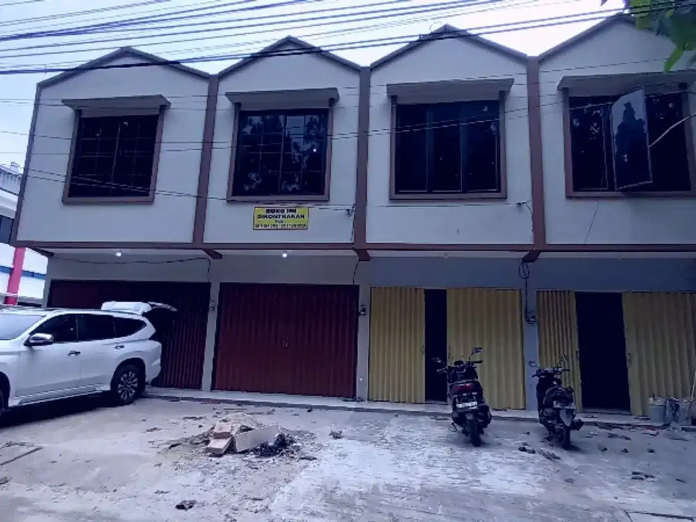 Ruko 2 lantai di sewakan perbulan