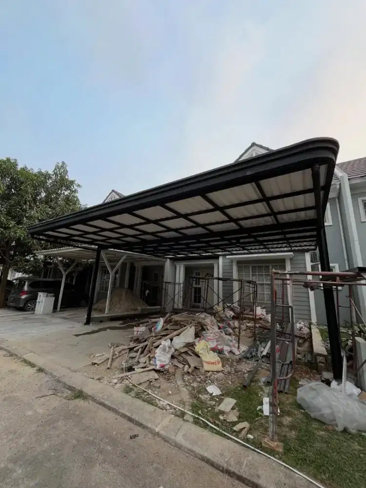 kanopi alderon doubel talang air profil modern