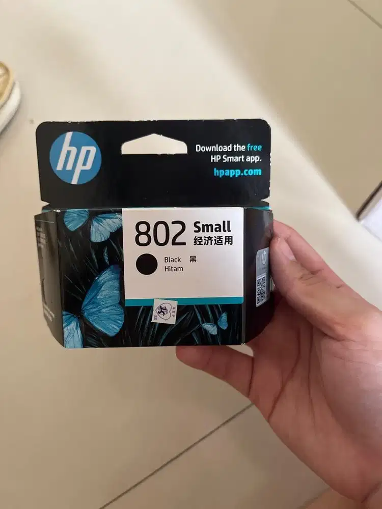 TINTA HP PRINTER 802 BLACK