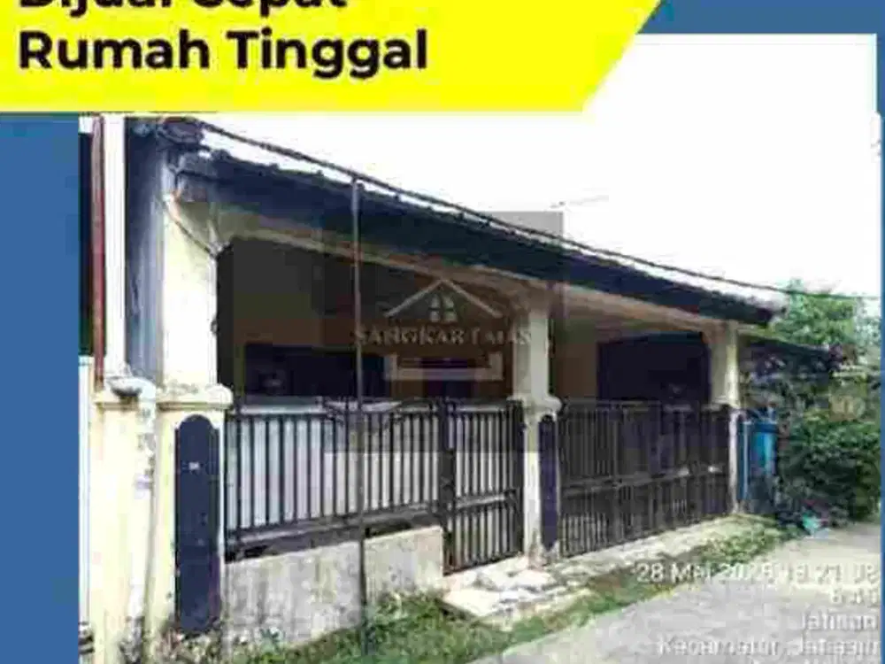 Dijual Cepat Rumah Murah 2 Lantai di Perumahan Bumi Dirgantara Permai
