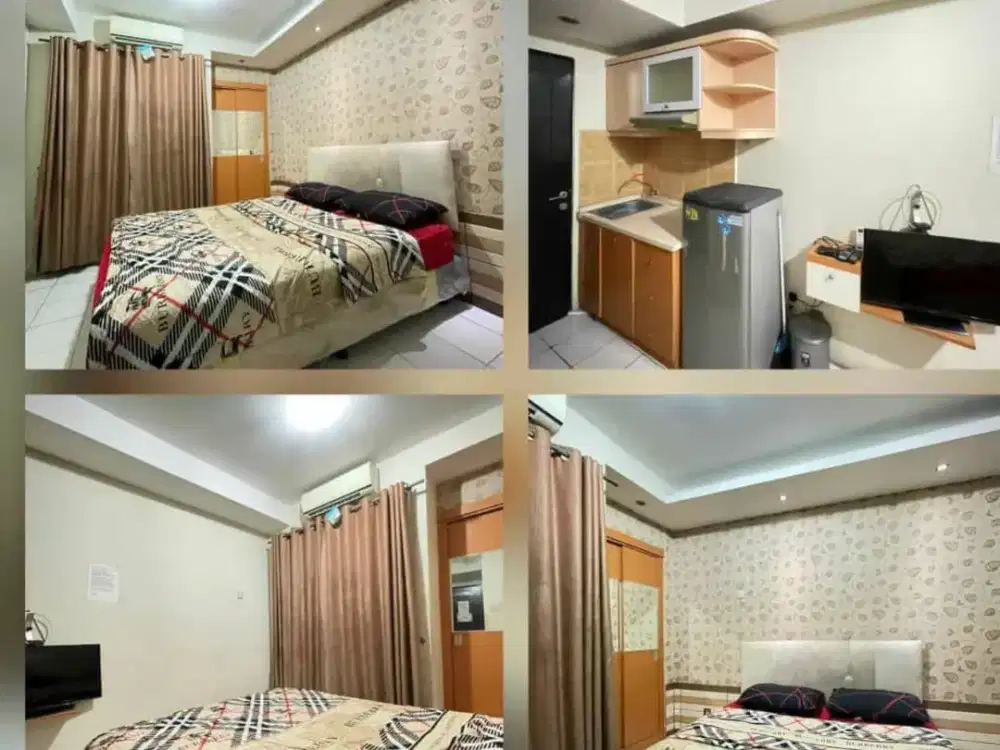 Disewakan harian apartemen poris 88 dekat stasiun batu ceper