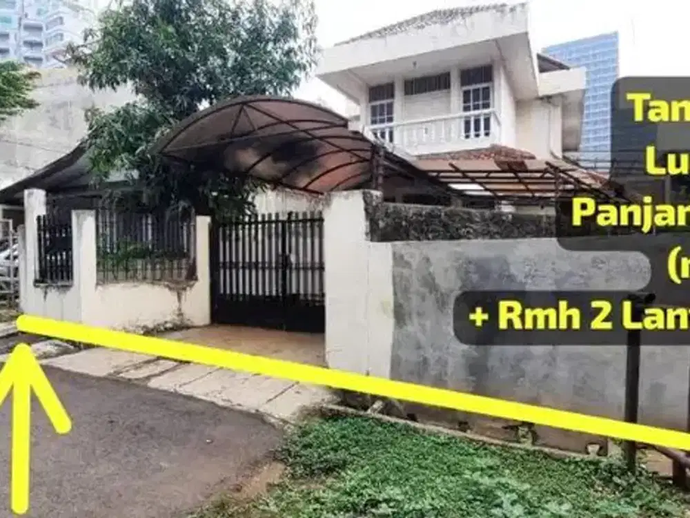 Tanah Jual 2 Kavling pancoran dekat Apartemen L'avenue