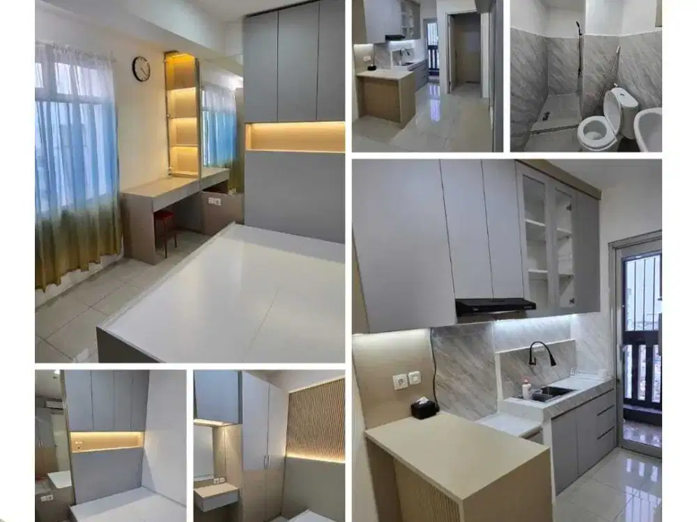 Apartemen Green Bay 2BR Full Furnish Baru Renov