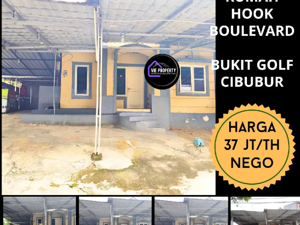 Disewakan murah rumah rapi siap huni di Bukit Golf Cibubur