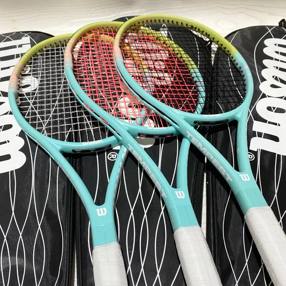 RAKET TENIS WILSON TEMPEST PREMIUM IMPORT HIGH QUALITY FULLSET