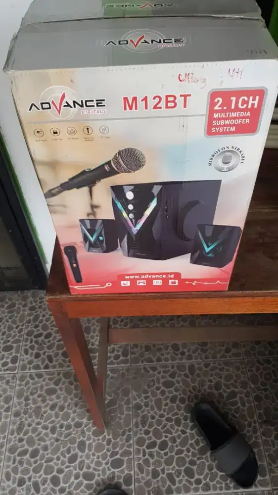Speaker Advance barang baru jual rugi