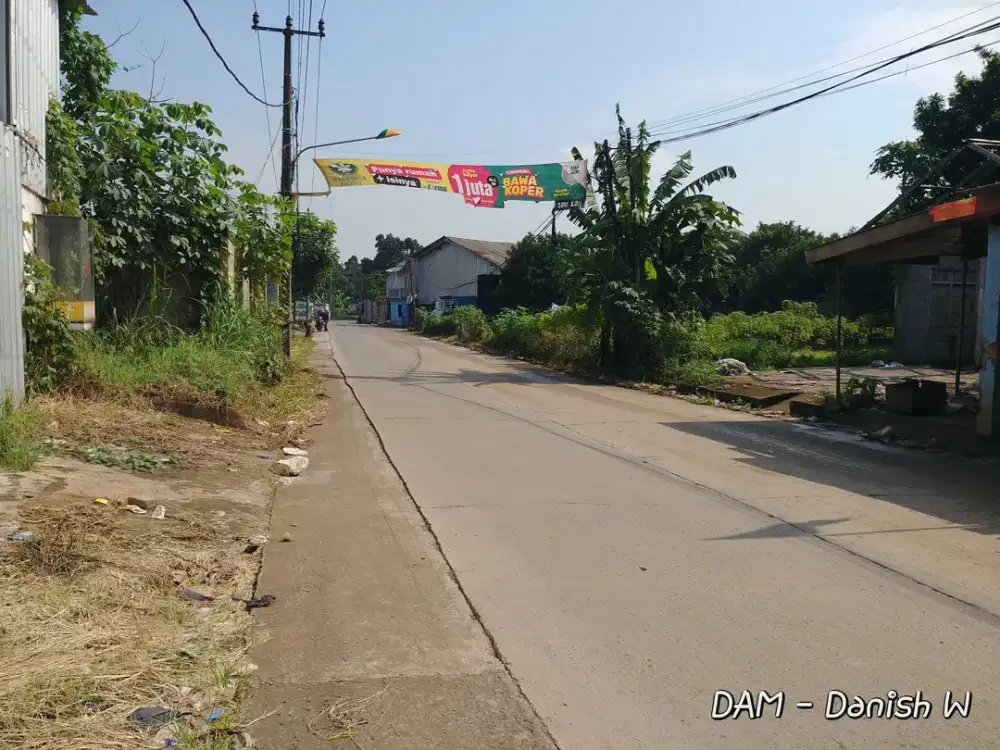 Nego sampai deal tanah dekat tol burangkeng setu kab bekasi