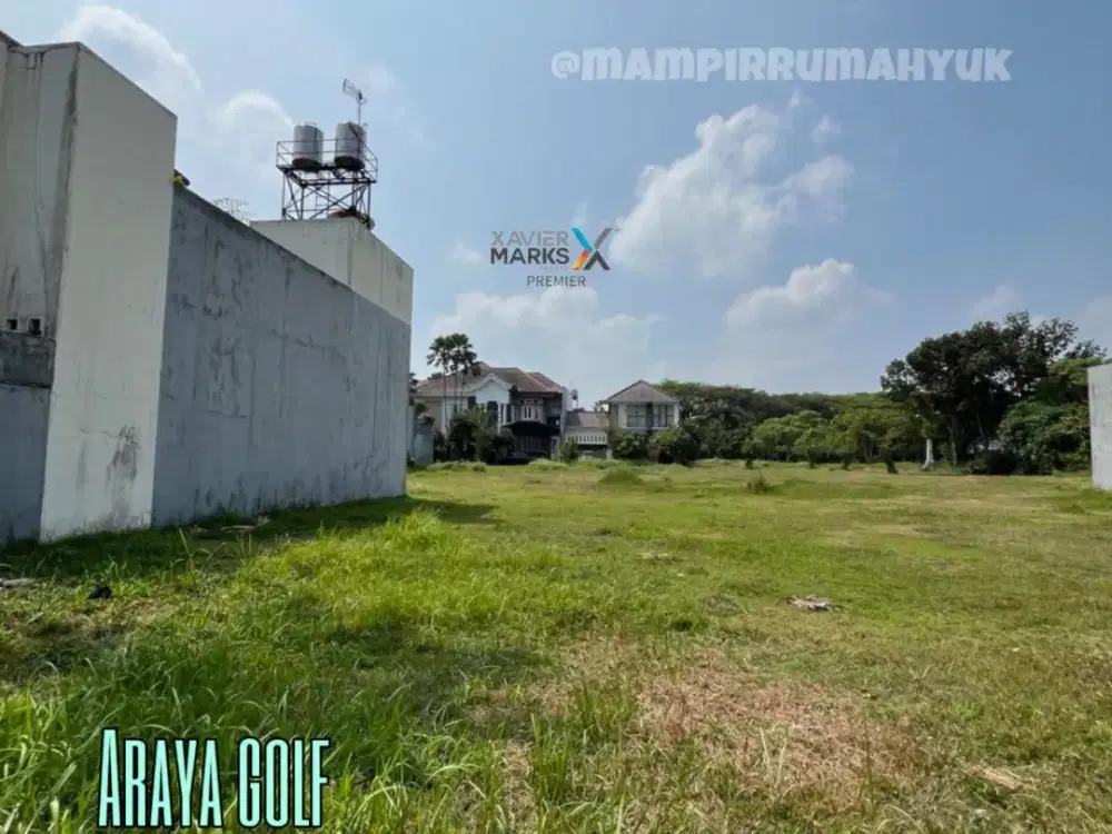 Tanah strategis dekat club house dan rumah sakit di Araya Golf Malang