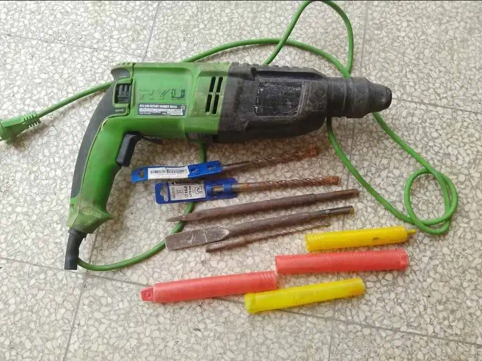 Bor Bobok Rotary Hammer Ryu 4 Fungsi