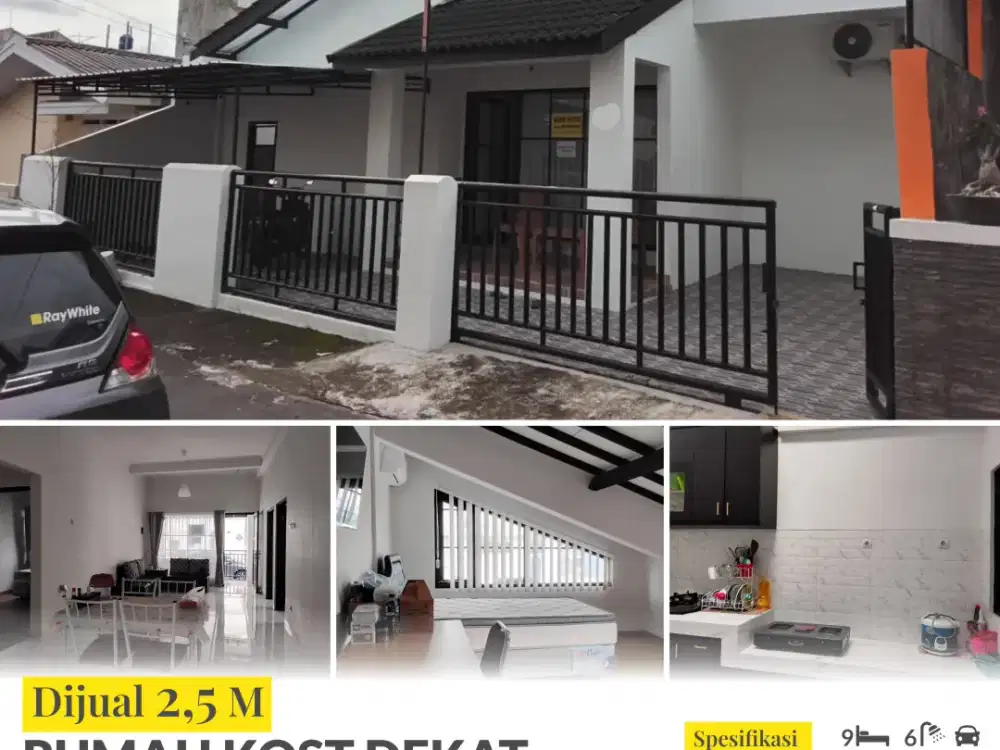 Rumah Kost minimalis cantik dekat Kampus UII Yogya