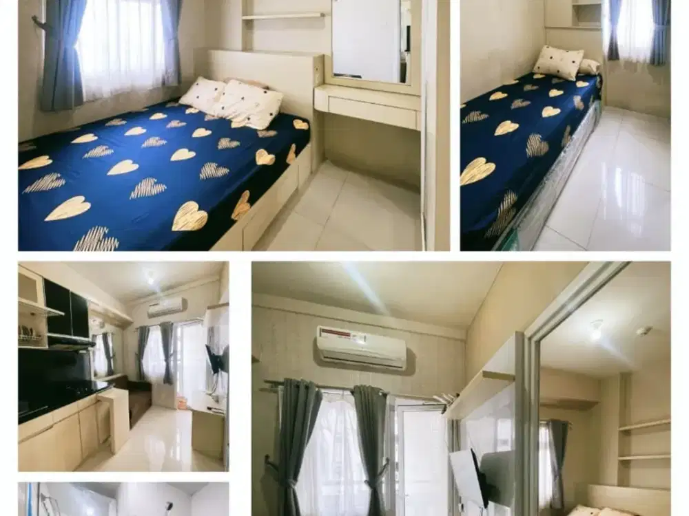 Green Pramuka Sewa 2BR Furnish di atas Mall