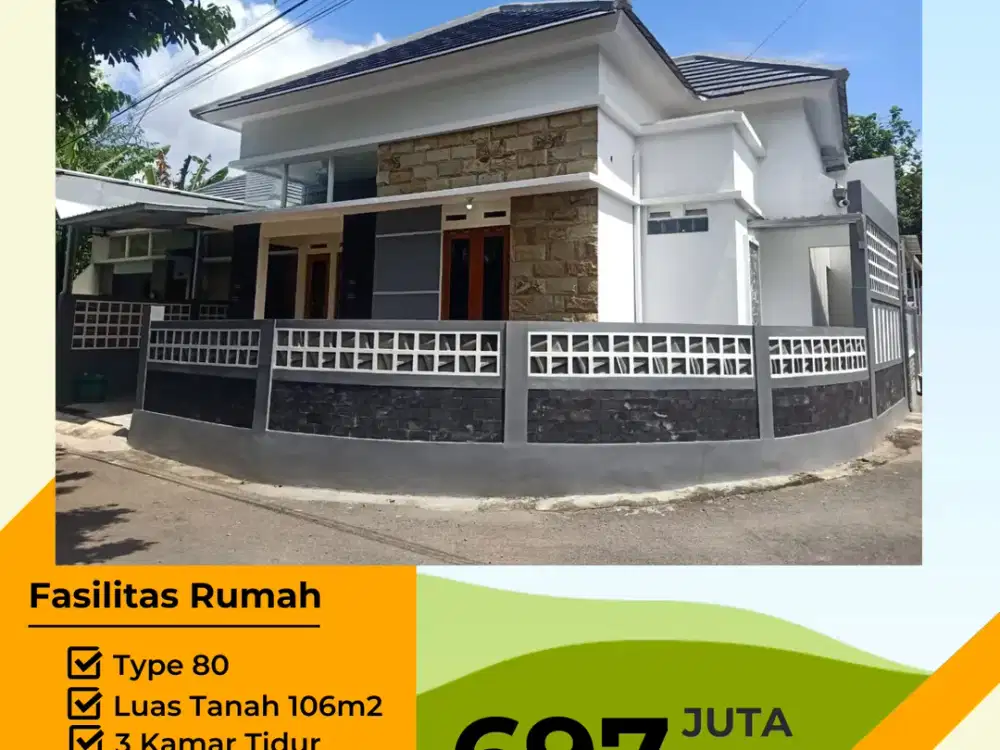 Rumah Di Jogja Sleman dekat Pasar Sleman RSUD Sleman Sleman City Hall