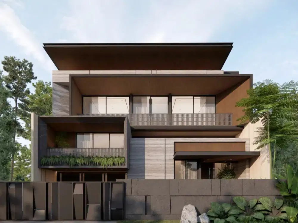 Premium Rumah Gress Minimalis 2.5 Lt Lux Pakuwon Indah