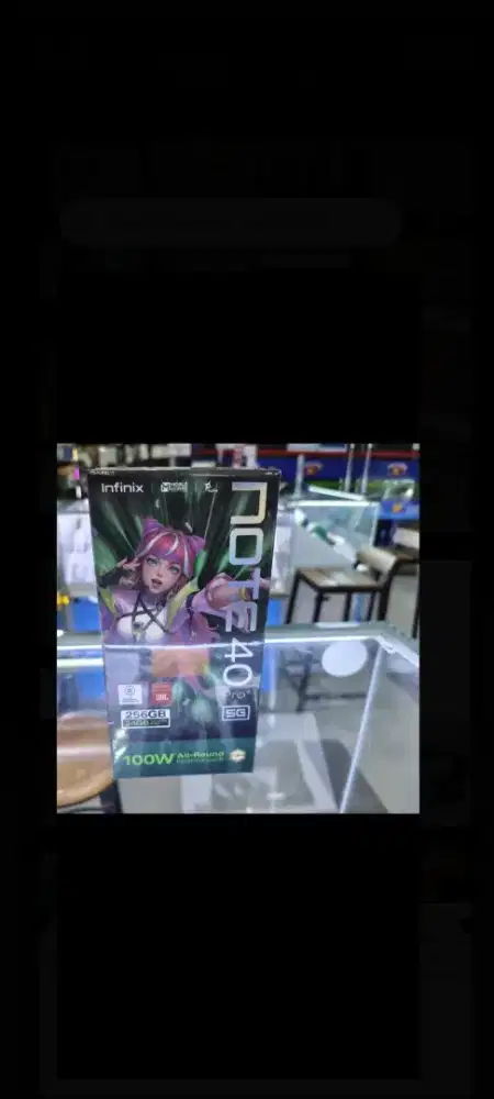 Infinix note 40 pro plus 5G ram 12gb layar lengkung wireless charger