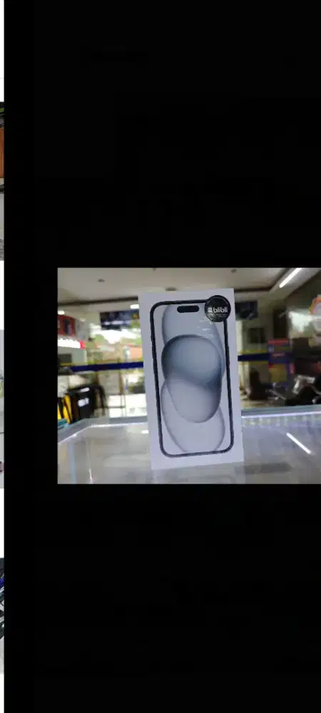 Iphone 15 256gb BNIB garansi resmi tam ibox gdn blibli