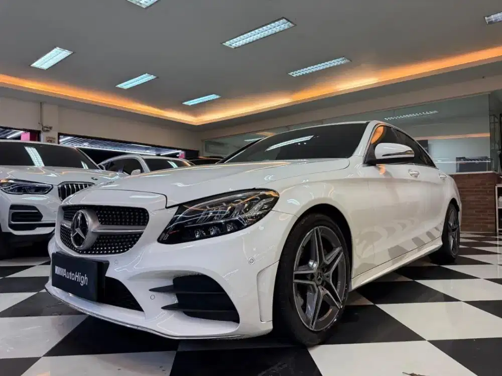DP10% [Km23.000] C200 AMG 2020 White Reg 2021 #AUTOHIGH