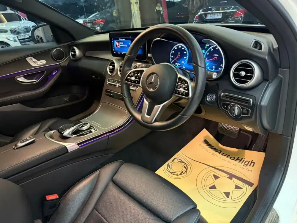 DP10% [Km23.000] C200 AMG 2020 White Reg 2021 #AUTOHIGH
