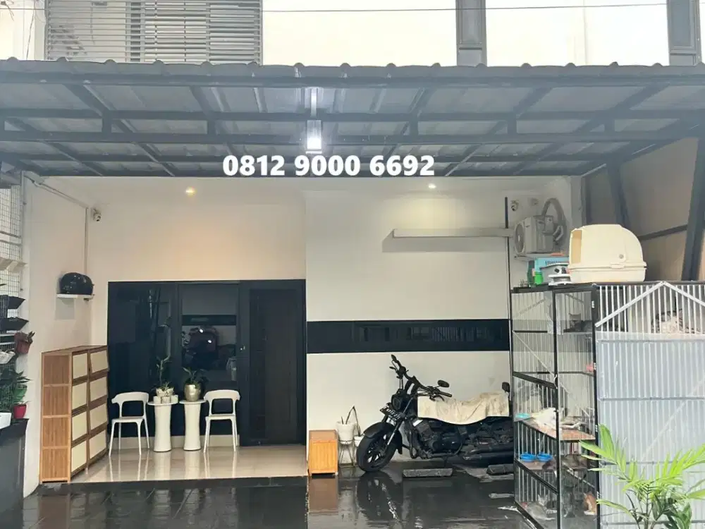 Jual Rumah Estetik Bersih Kaze Residence Pancoran Mas Depok 2 Lantai