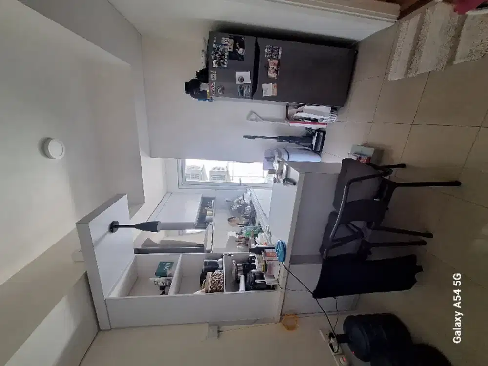 2BR Jadikan 1BR Apartemen Green Lake Sunter Tower 1