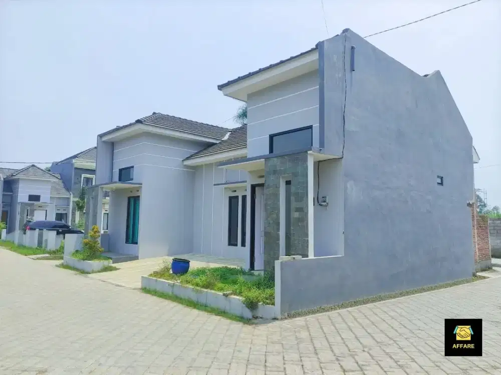 Jual Rumah Minimalis di Malang Tanah 154m² (14x11), Perumahan Cluster