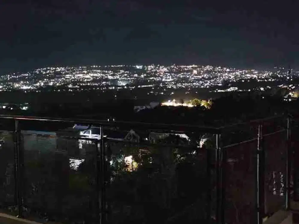 villa cantik view 360° ada kolam renang full furniture di karangploso perbatasan batu