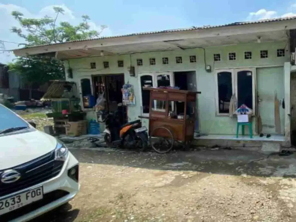 Di jual tanah ada kontrakan 3 pintu