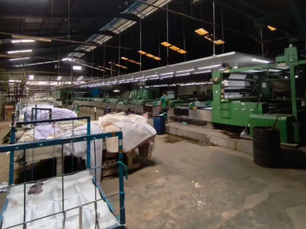 DIJUAL/ TAKE OVER PABRIK CELUP KAIN AKTIF MAJALAYA