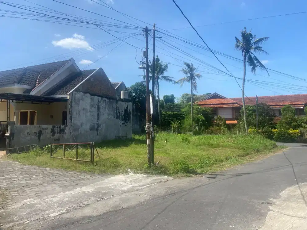 Jual Cepat Tanah Murah Tiyasan Luas 108m2 Posisi Hook, SHM Ready