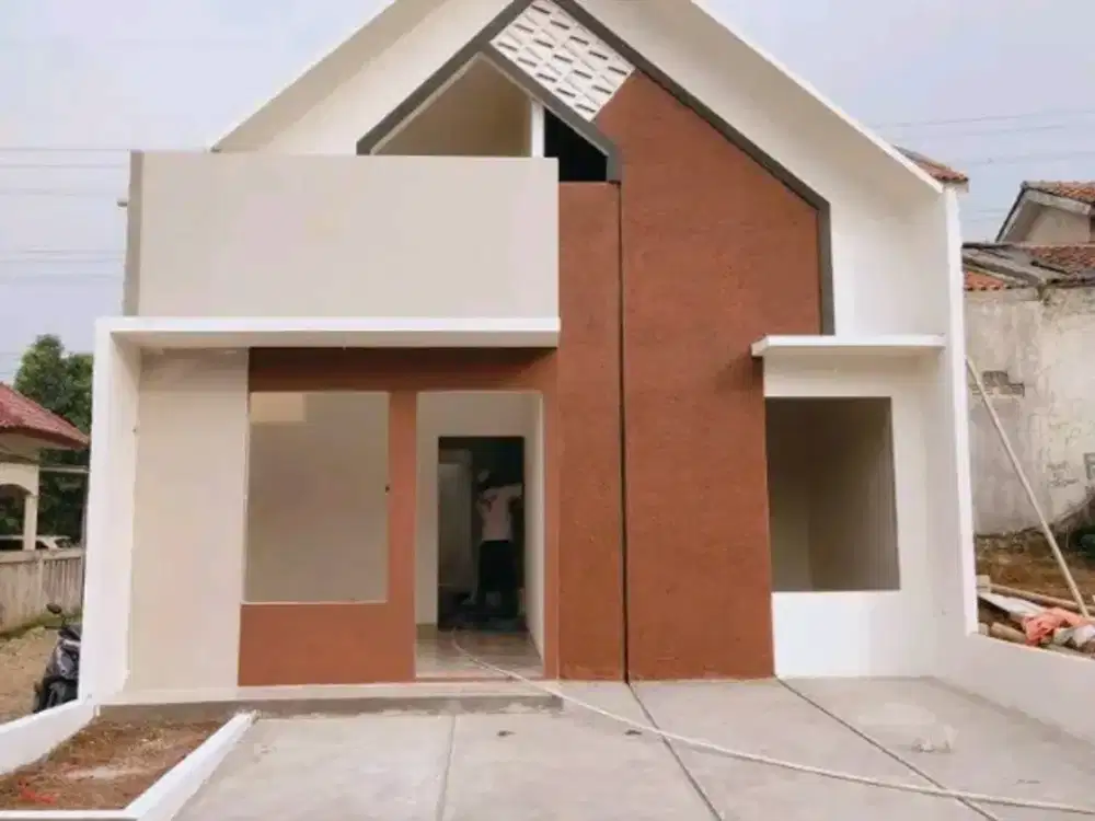 Rumah scandinavian cinangka depok Cash & KPR Bank