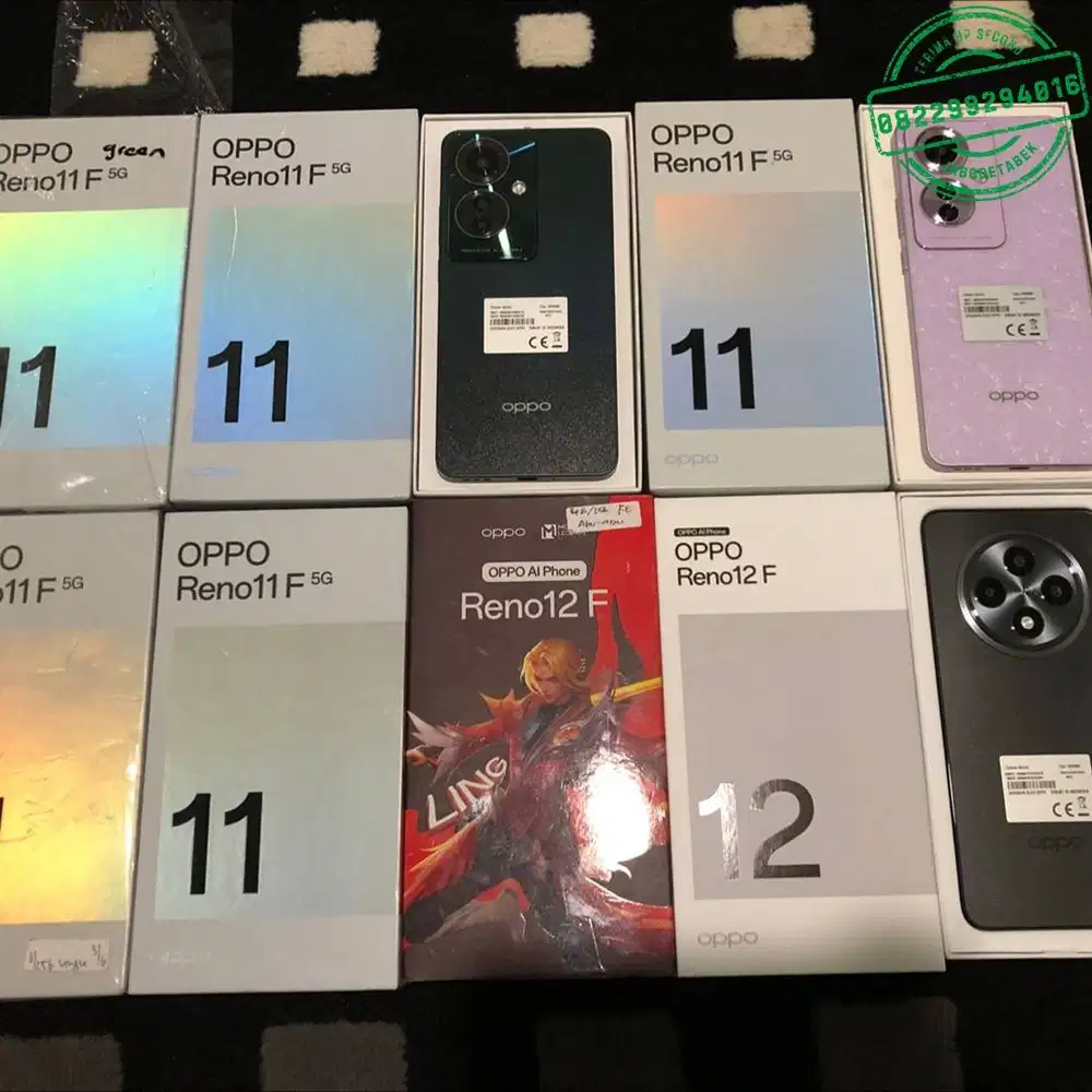 Oppo reno 11F 128gb lengkap mulus ori