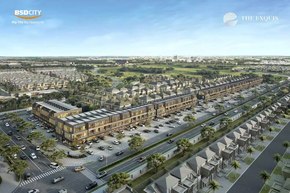 RUKO LANGSUNG HADAP JALAN 3 M AN LOKASI STRATEGIS PARKIR LUAS FREE DP