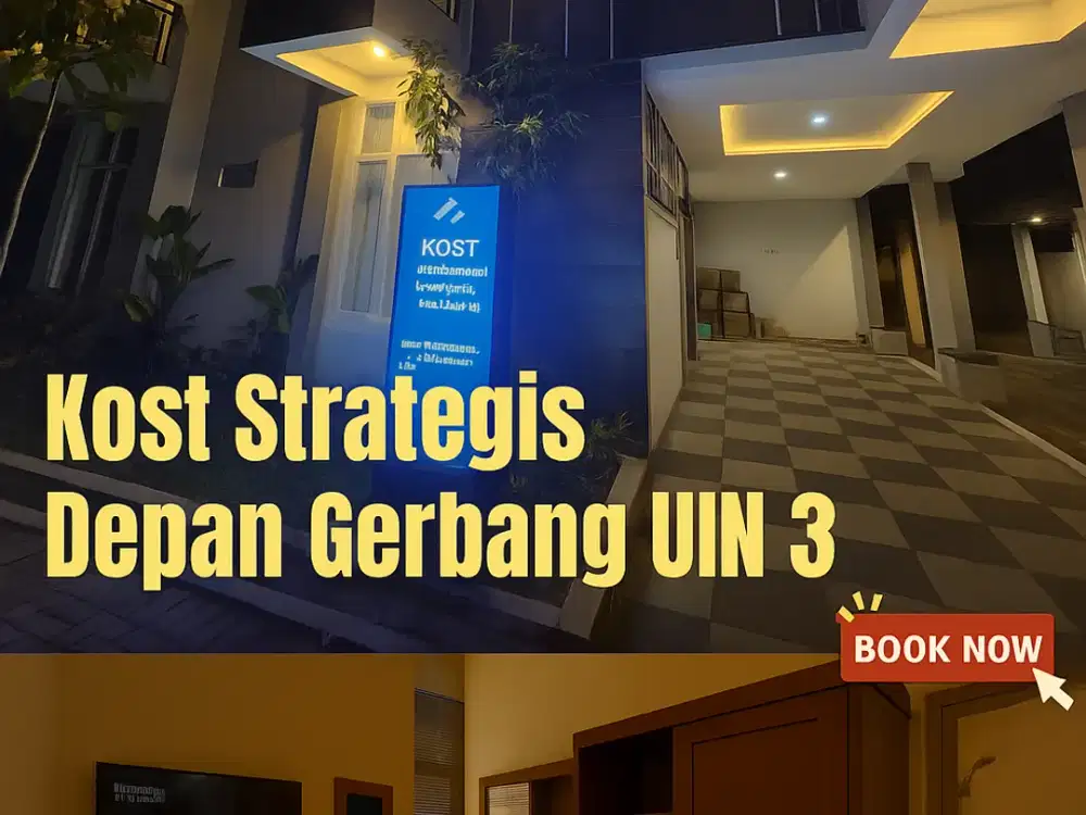 Dijual rumah kos banyak dicari mahasiswa UIN kedokteran
