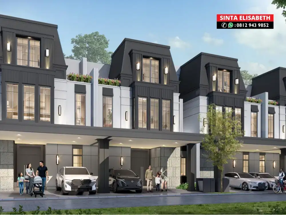 Rumah Terbaru Dan Termurah 3 Lantai Gading Serpong