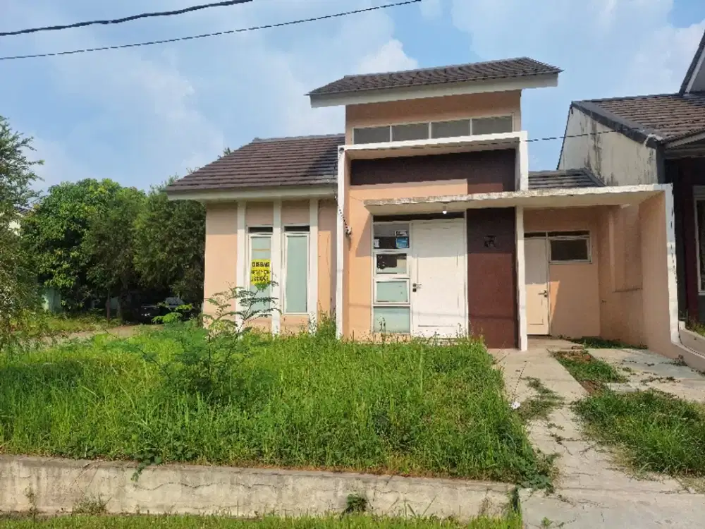 Dijual rumah posisi di hoek, di Citra Indah City
