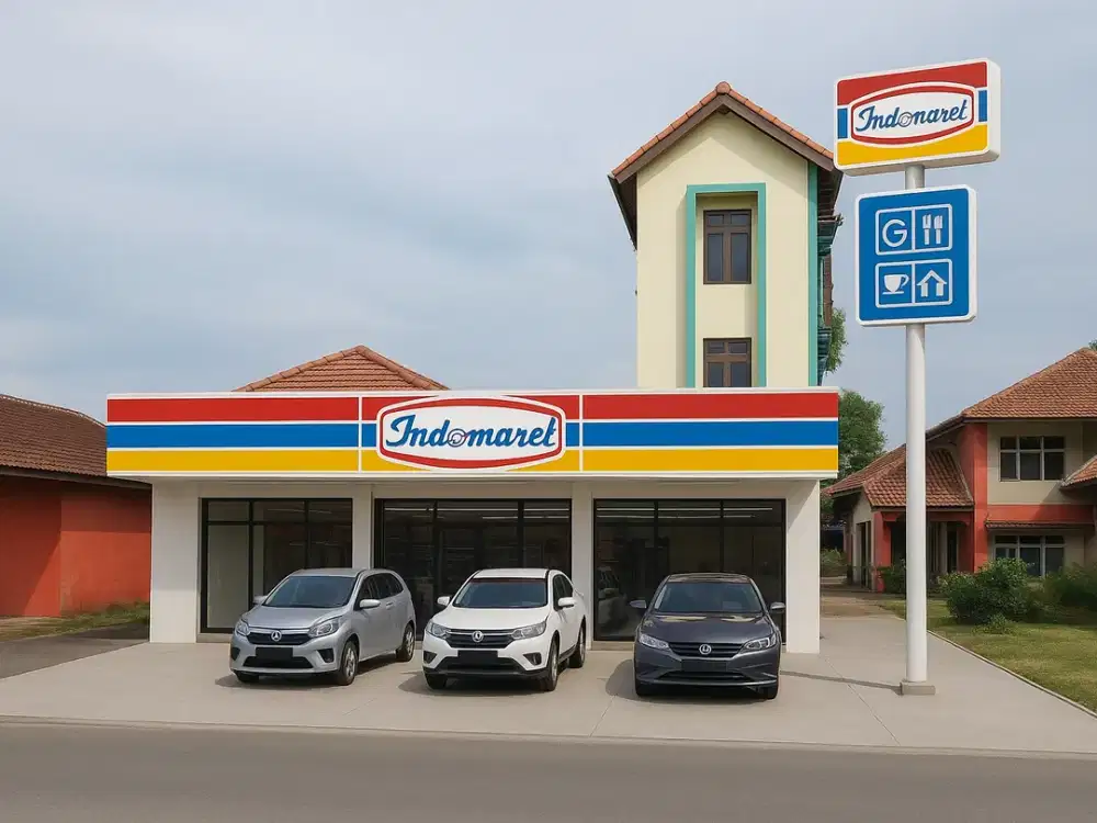 Ruko 2.5 Lantai di Pinggir Jalan Soghiri Dekat ke TOL Tanah Baru