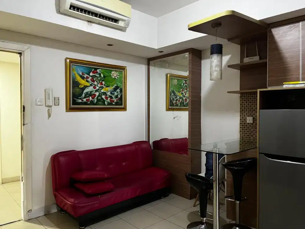 Di sewakan apartemen green lake sunter tower 1 full furnish