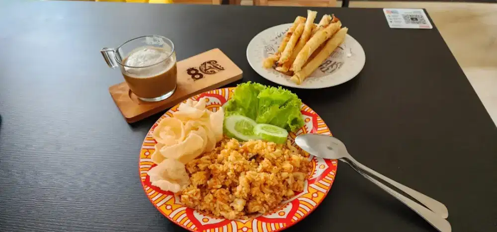 20 pcs Piring bekas cafe bahan keramik 20 biji