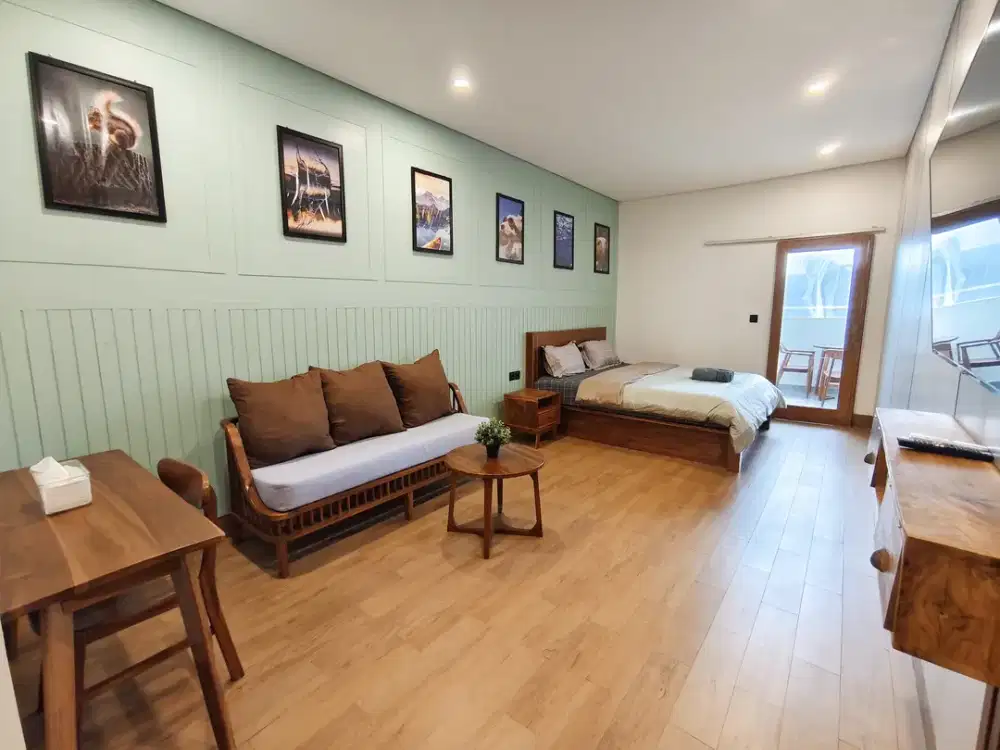 apartment baru dan besar di puri gading,fully furnish,dkt pantai,gwk