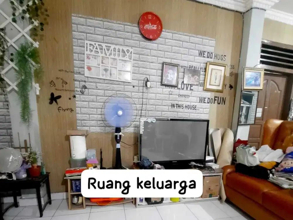 Rumah 2 lantai  luas 149m hook di  jatirahayu pondok melati bekasi