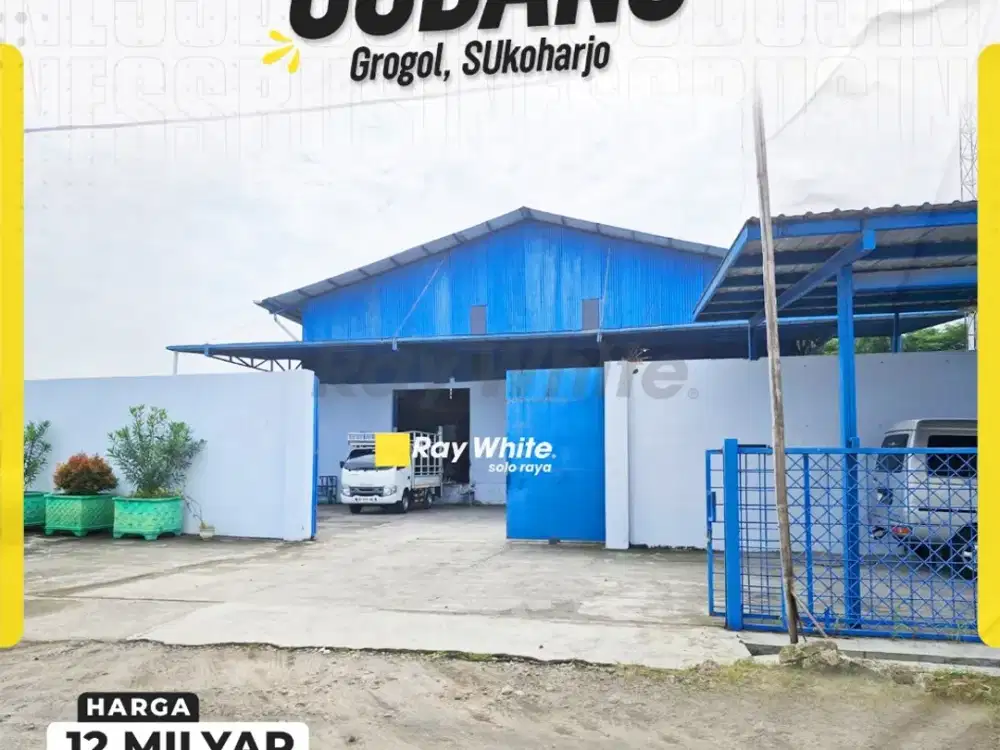 Gudang Strategis di Grogol, Zona Industri, Akses Kontainer