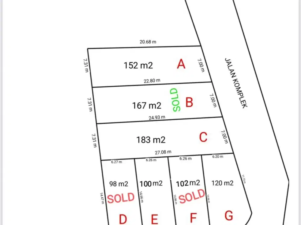 Dijual Tanah Kavling Murah Dekat Transmart Cilandak Jakarta Selatan