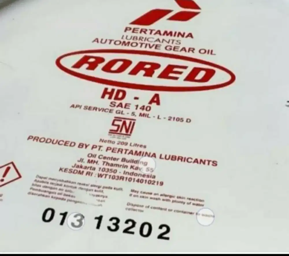 Oli mesin diesel hidrolis cod free ongkir