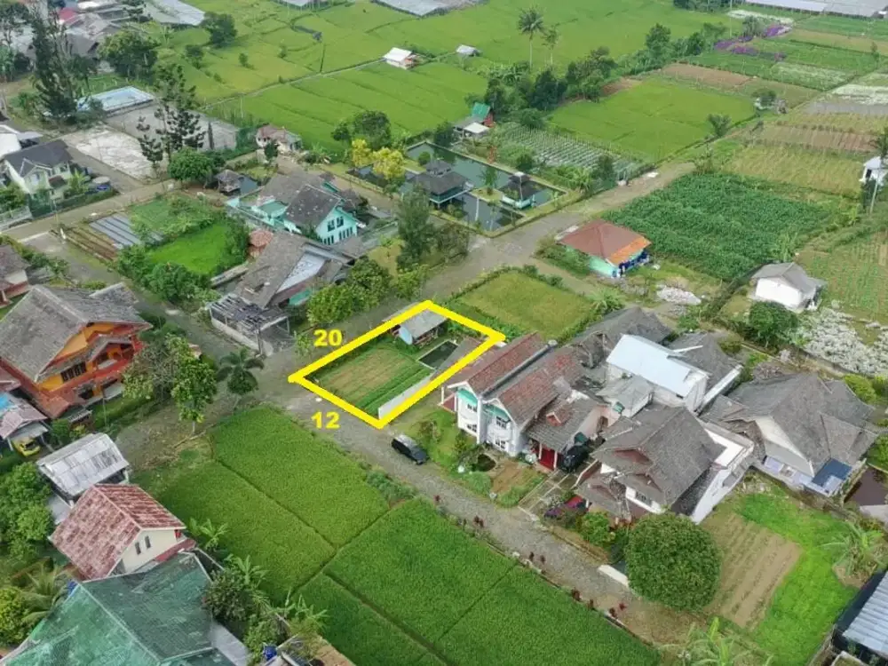 Murah Dibawah NJOP Komplek Villa Dekat Istana Presiden Cipanas Kavling Siap Bangun