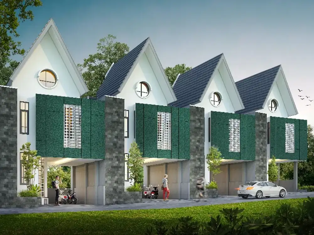 dijual rumah kos desain eksklusif depan kampus ui