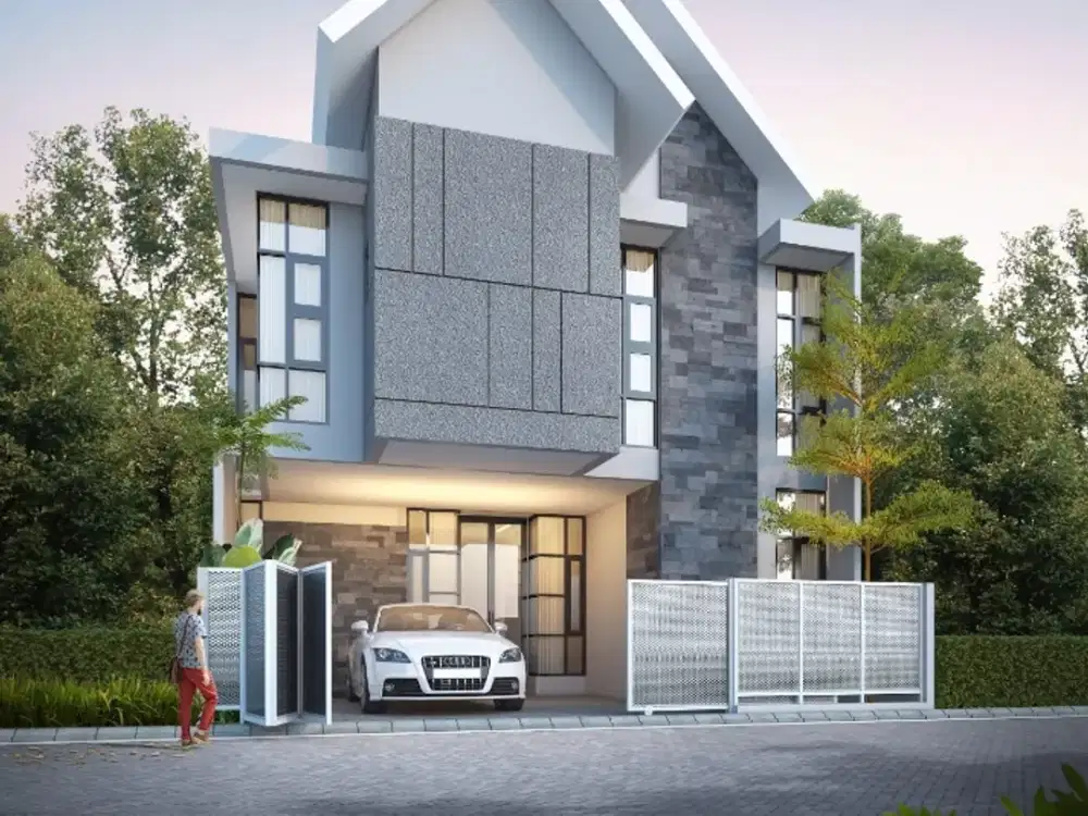 dijual persis depan kampus 6 kamar akses mobil