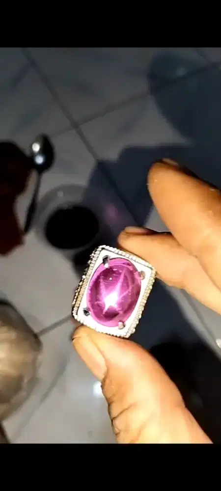 Batu merah rose star 6