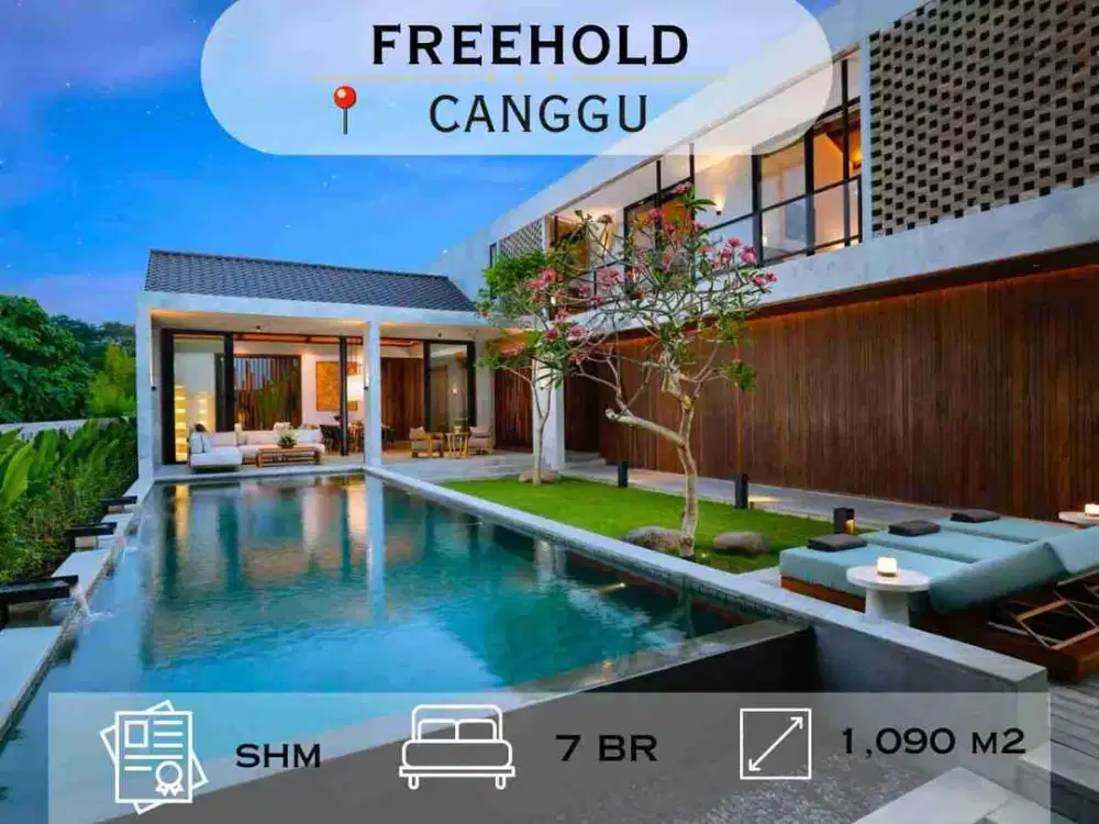 Exclusive 7-Bedroom Luxury Villa in the Heart of Canggu