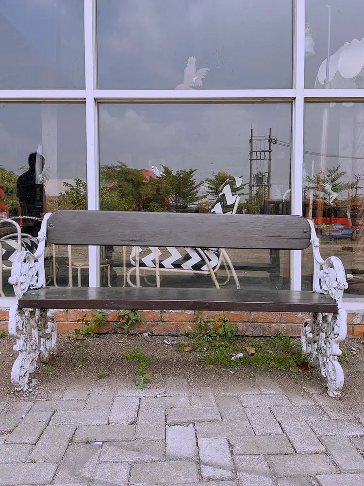 Dijual Bangku Taman Besi Cor