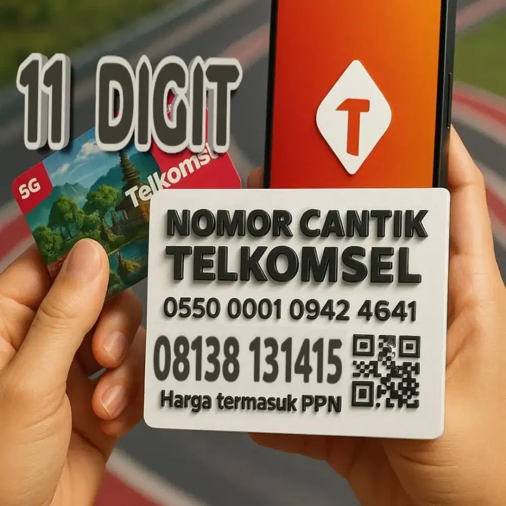 NOMOR CANTIK TELKOMSEL 11 DIGIT SIMPATI 11 ANGKA